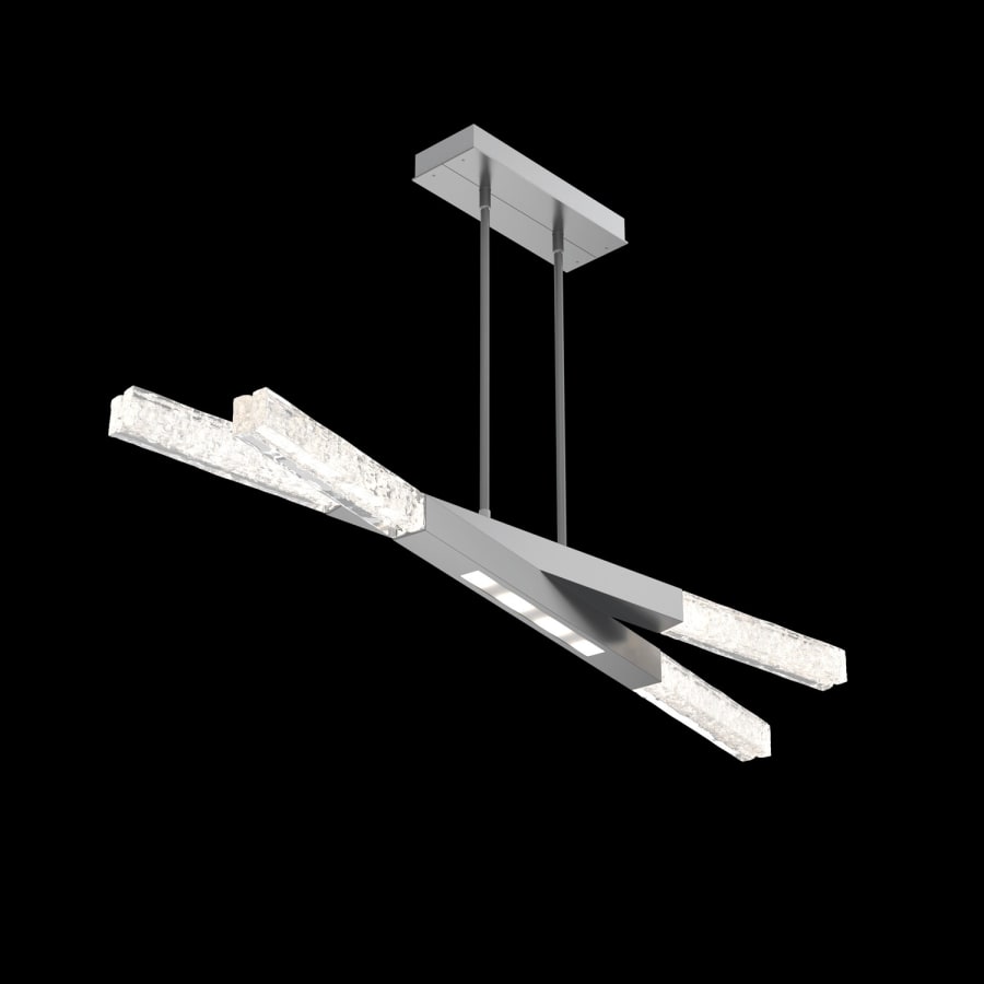 Hammerton Studio Axis 8 Light 51" Wide LED Abstract Linear Chandelier - 2700K