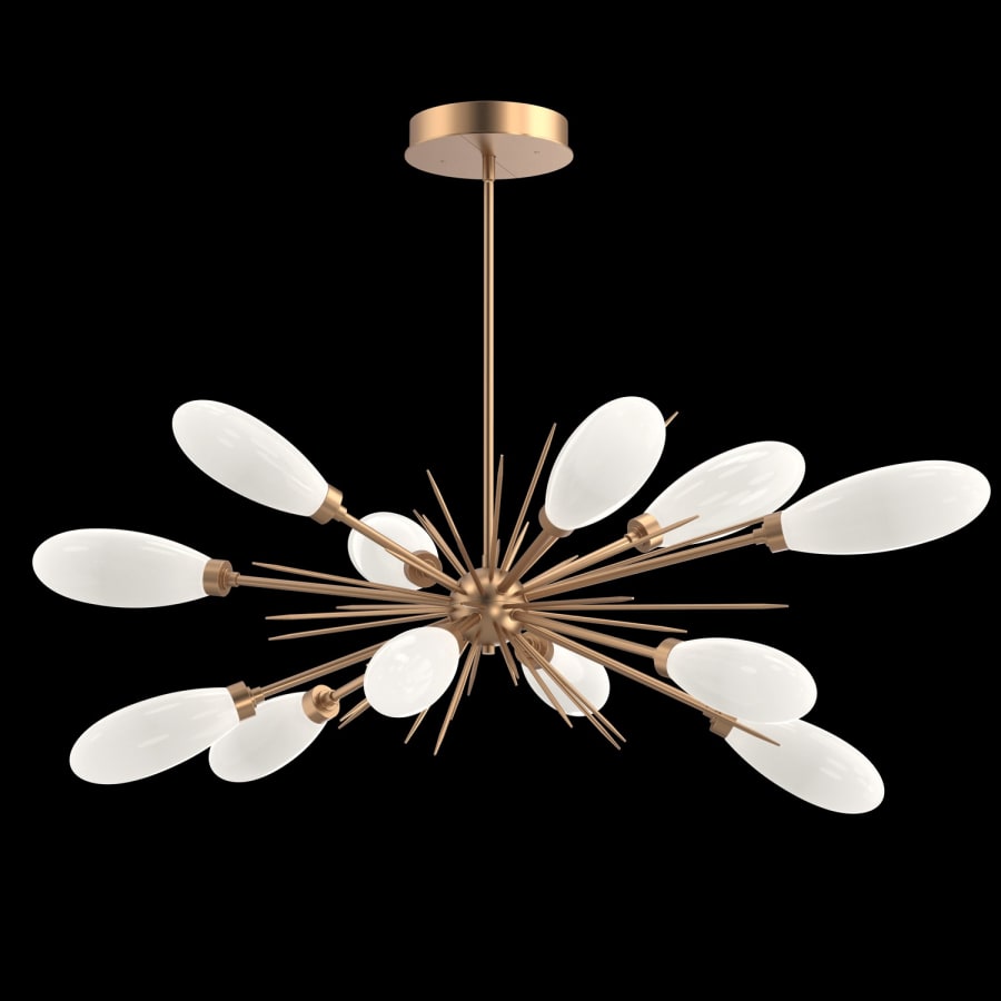 Hammerton Studio Fiori 12 Light 34" Wide LED Abstract Sputnik Chandelier - 3000K