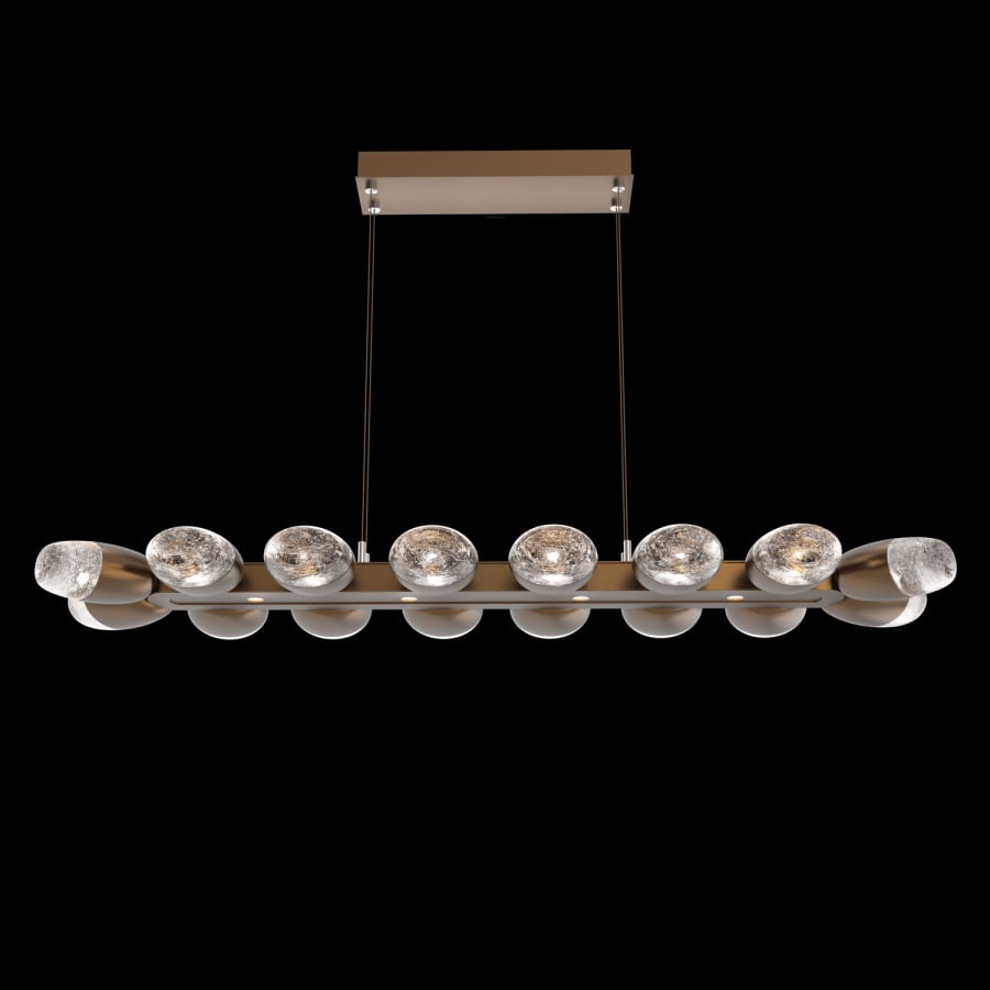 Hammerton Studio Pebble 20 Light 47" Wide LED Linear Chandelier - 2700K