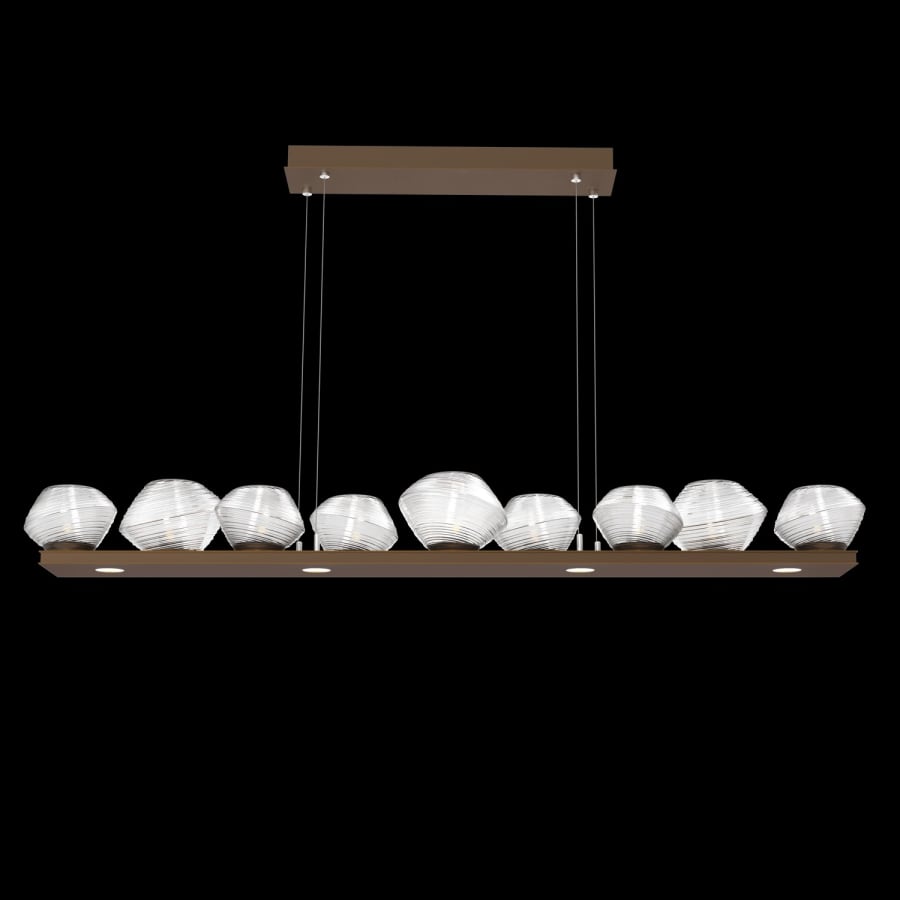 Hammerton Studio Mesa 12 Light 59" Wide LED Linear Chandelier - 2700K