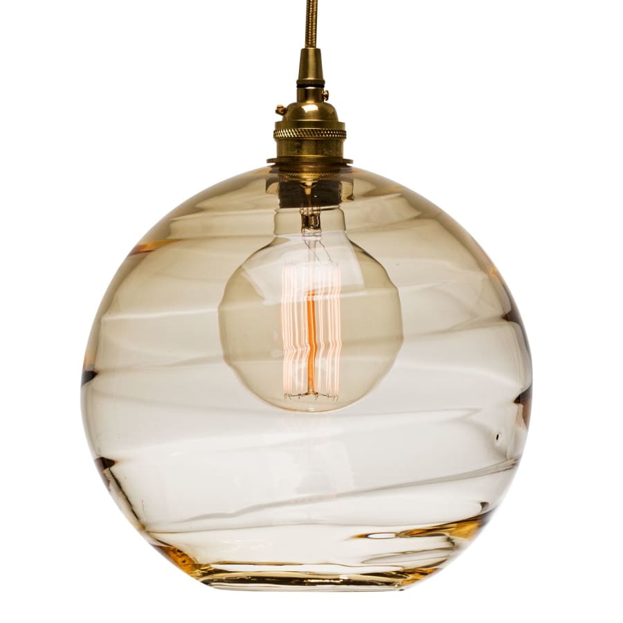 Hammerton Studio Misto 48" Wide Artisan Crafted Optic Glass 7 Light Linear Pendant