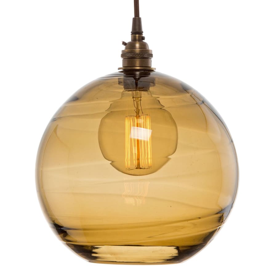 Hammerton Studio Misto 48" Wide Artisan Crafted Optic Glass 7 Light Linear Pendant