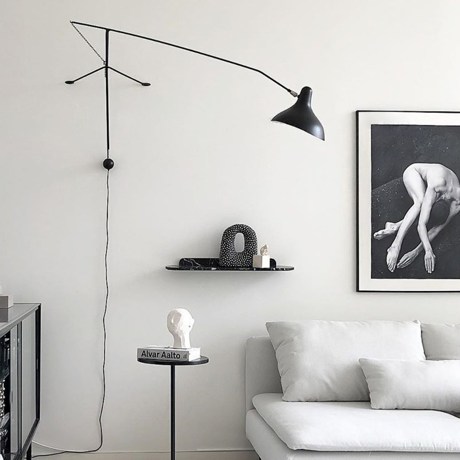 Heliora Adjustable Arm Wall Lamp