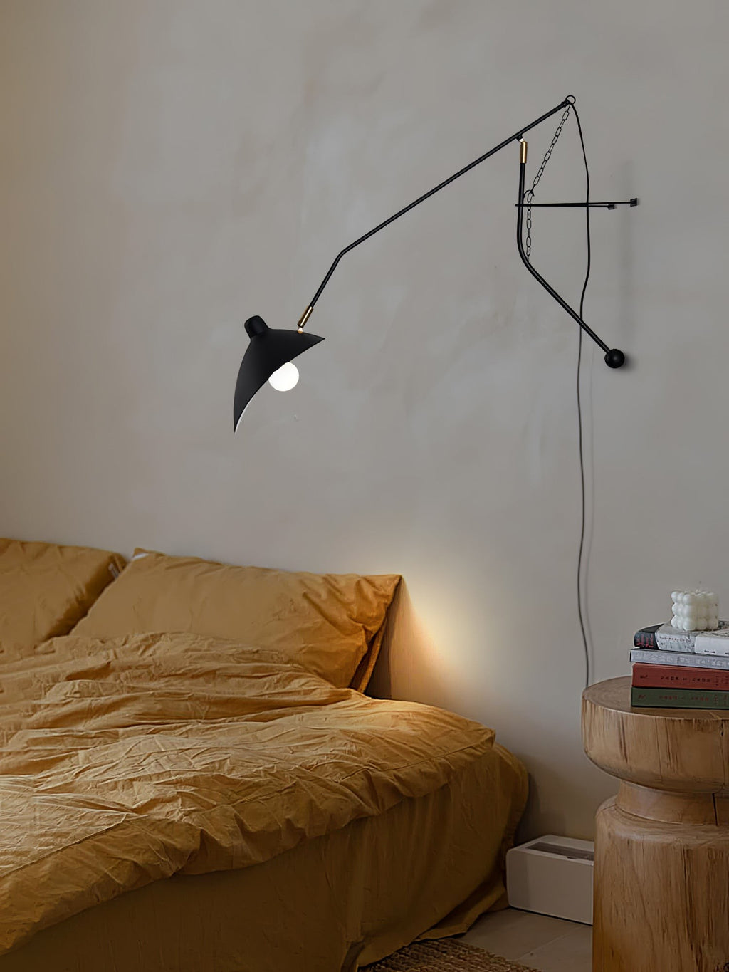 Heliora Adjustable Arm Wall Lamp