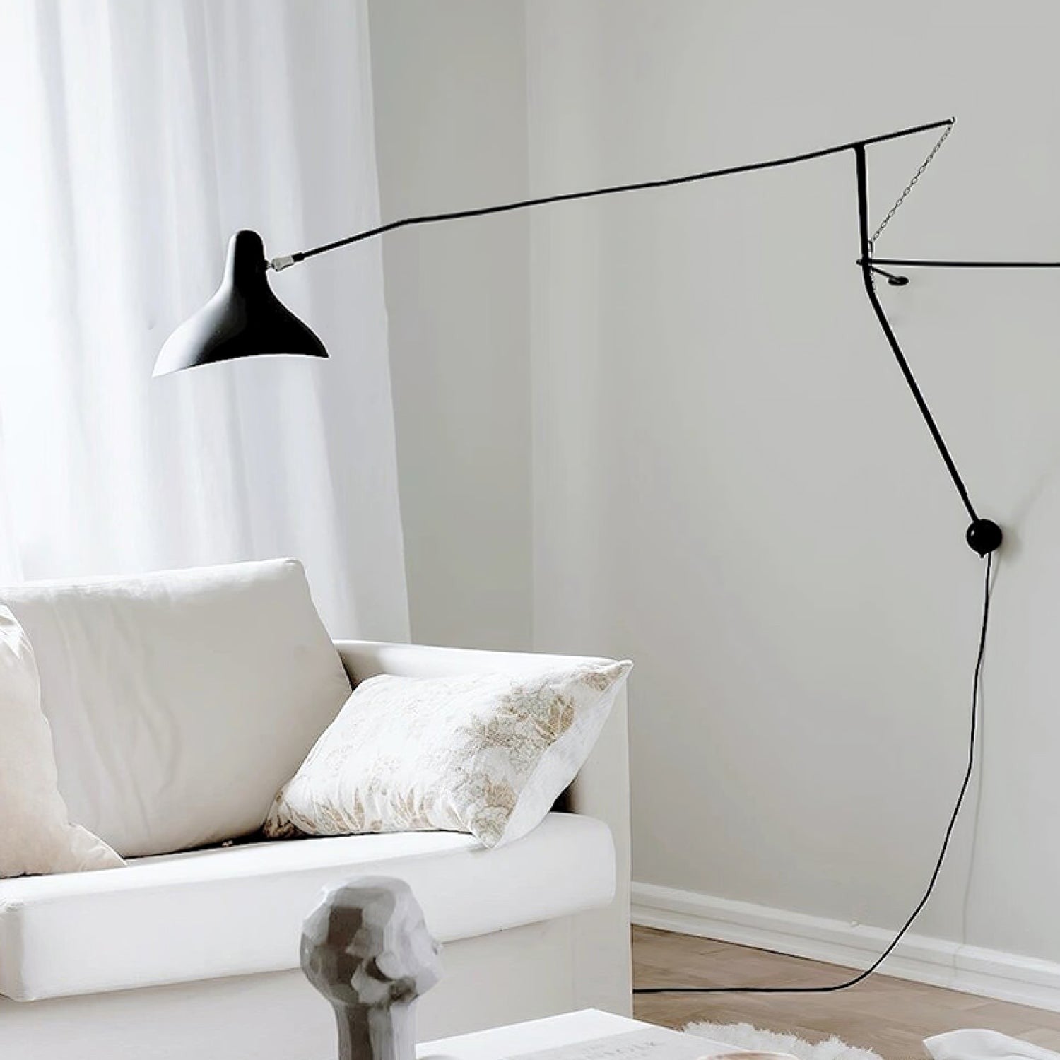Heliora Adjustable Arm Wall Lamp