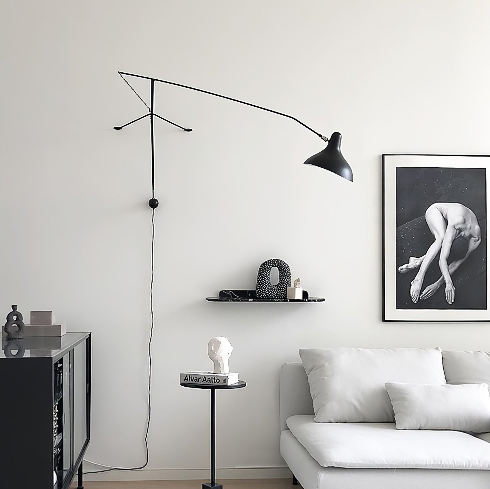 Heliora Adjustable Arm Wall Lamp