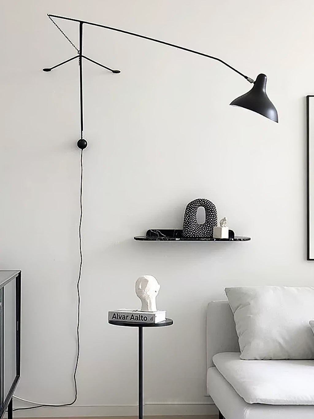 Heliora Adjustable Arm Wall Lamp