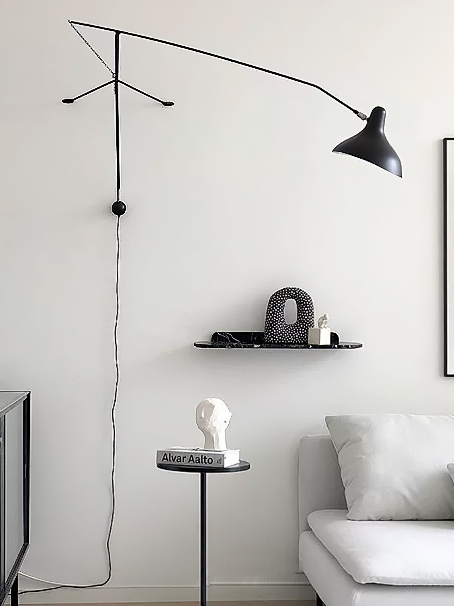 Heliora Adjustable Arm Wall Lamp