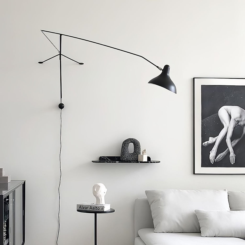 Heliora Adjustable Arm Wall Lamp