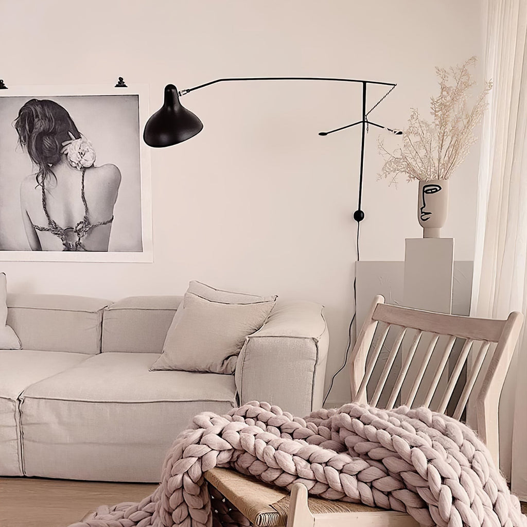 Heliora Adjustable Arm Wall Lamp