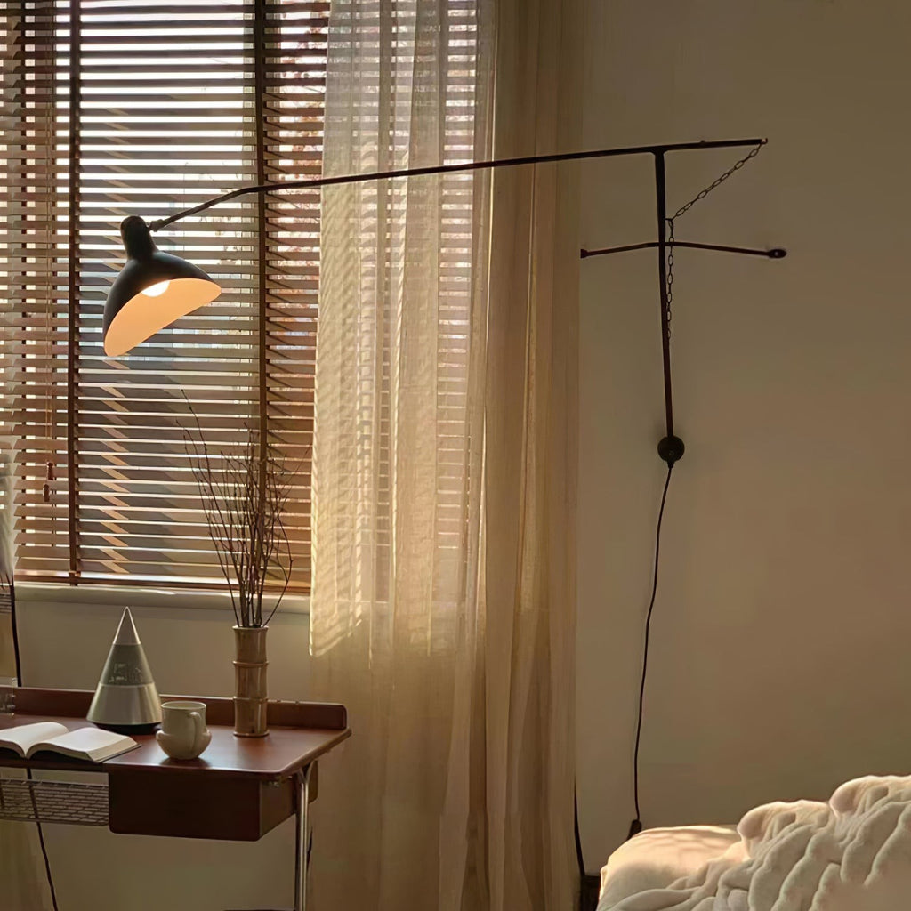 Heliora Adjustable Arm Wall Lamp