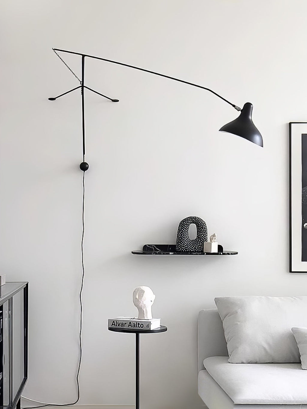 Heliora Adjustable Arm Wall Lamp