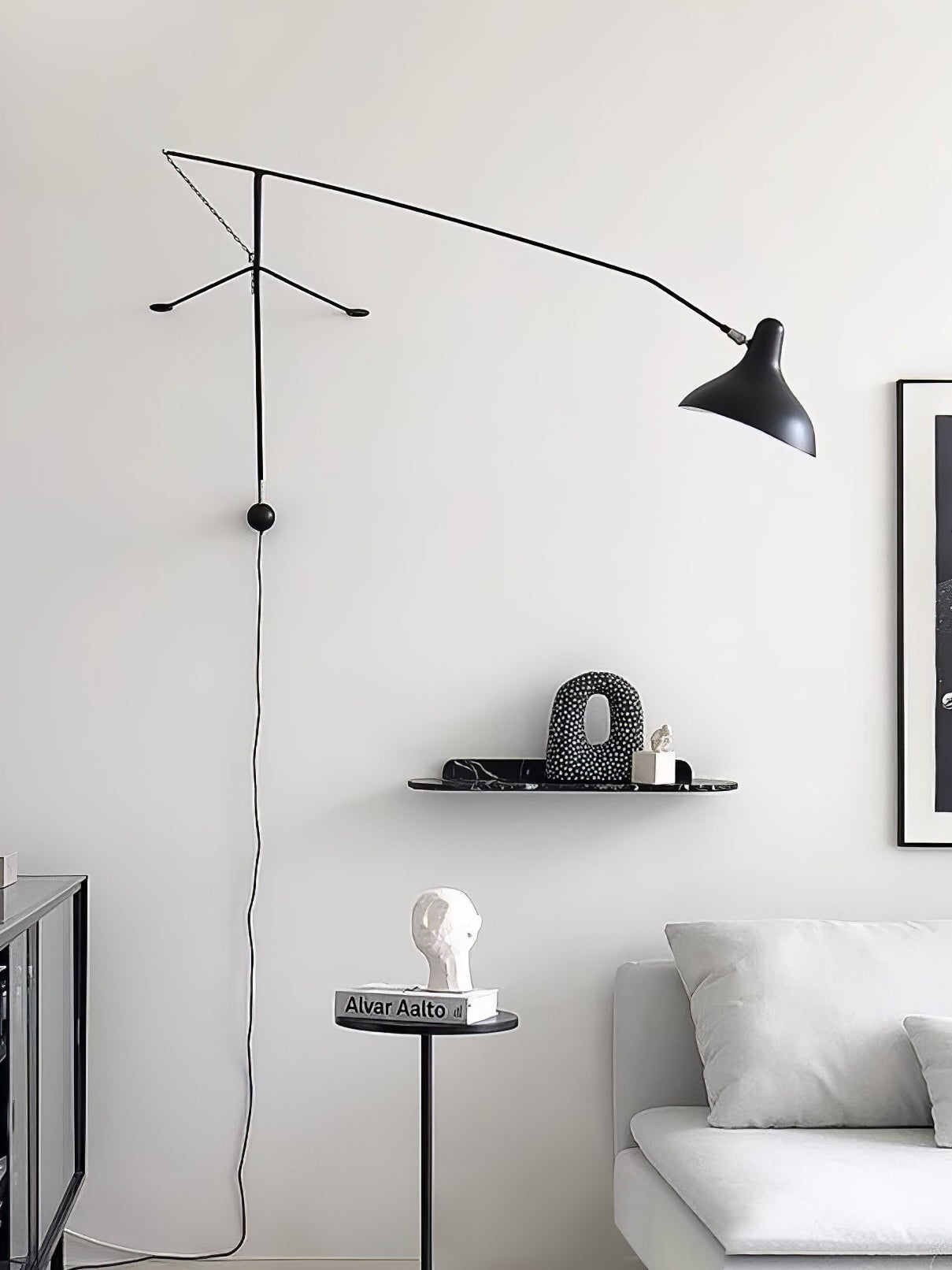 Heliora Adjustable Arm Wall Lamp