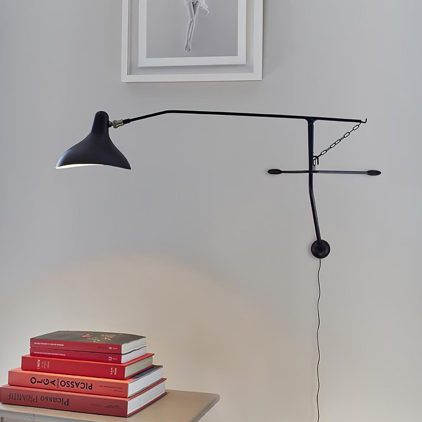 Heliora Adjustable Arm Wall Lamp