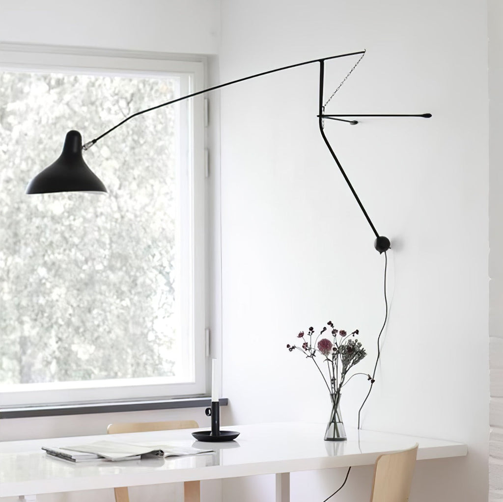 Heliora Adjustable Arm Wall Lamp