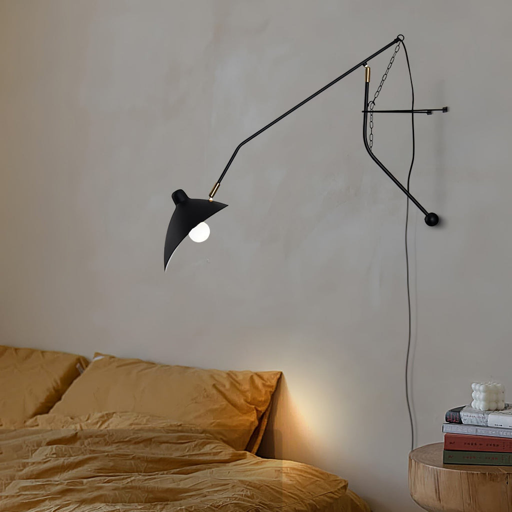 Heliora Adjustable Arm Wall Lamp