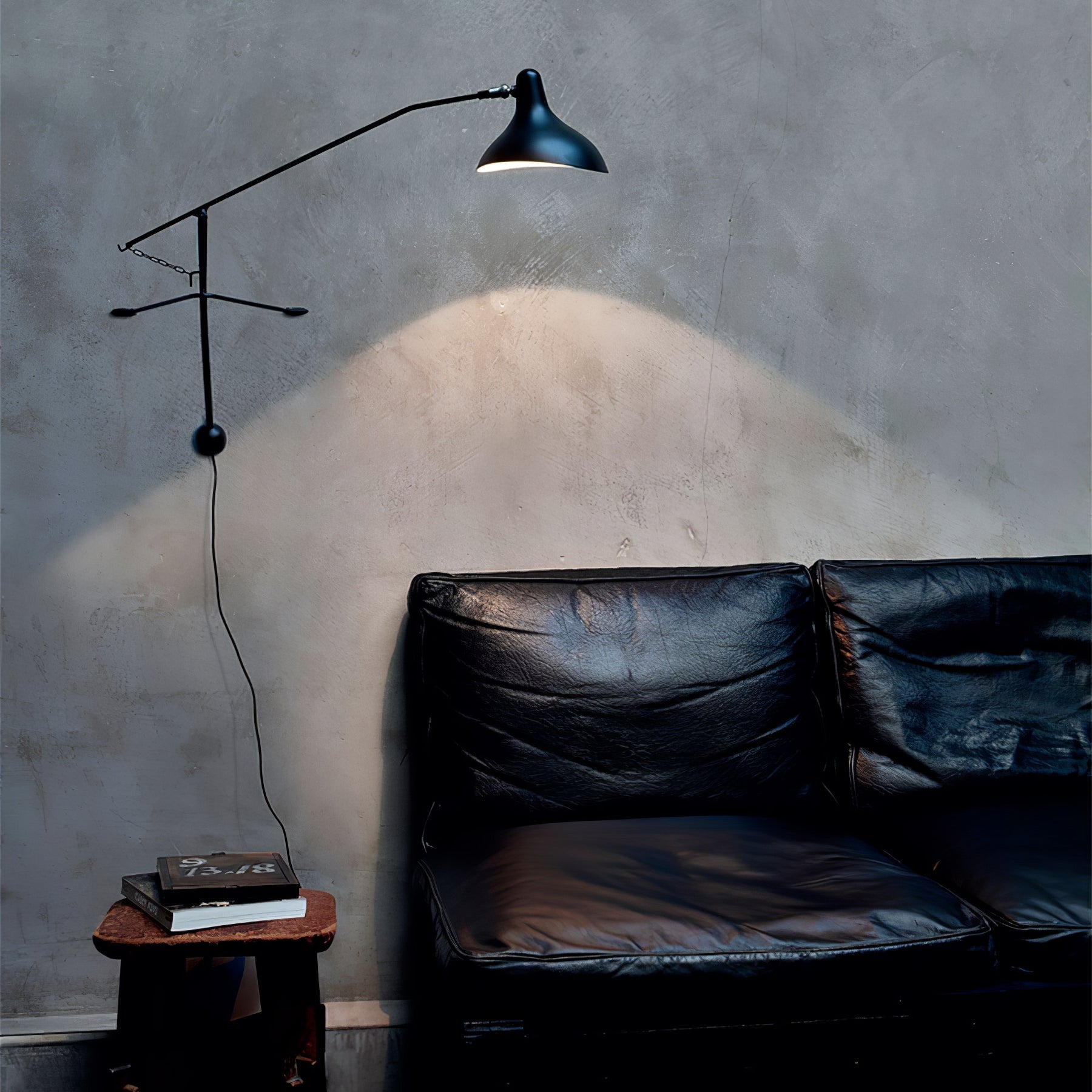 Heliora Adjustable Arm Wall Lamp