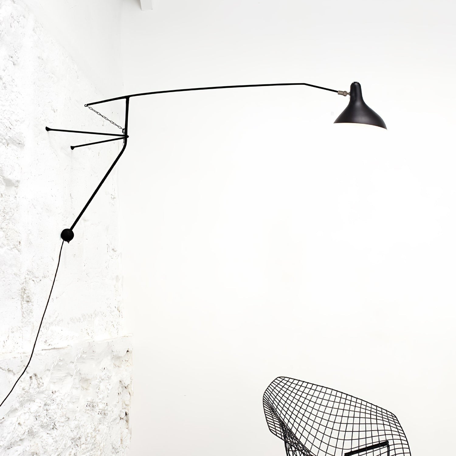 Heliora Adjustable Arm Wall Lamp
