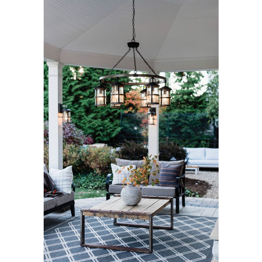 Hinkley Lighting Lakehouse 120v 6 Light 42" Wide Open Air Outdoor Chandelier with LED Bulbs Included