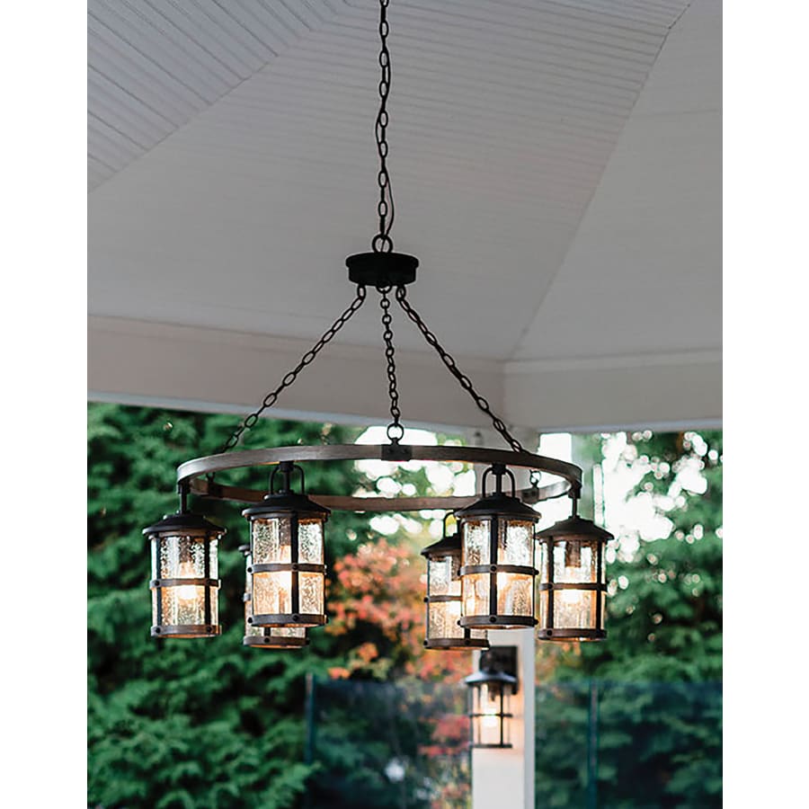 Hinkley Lighting Lakehouse 120v 6 Light 42" Wide Open Air Outdoor Chandelier with LED Bulbs Included
