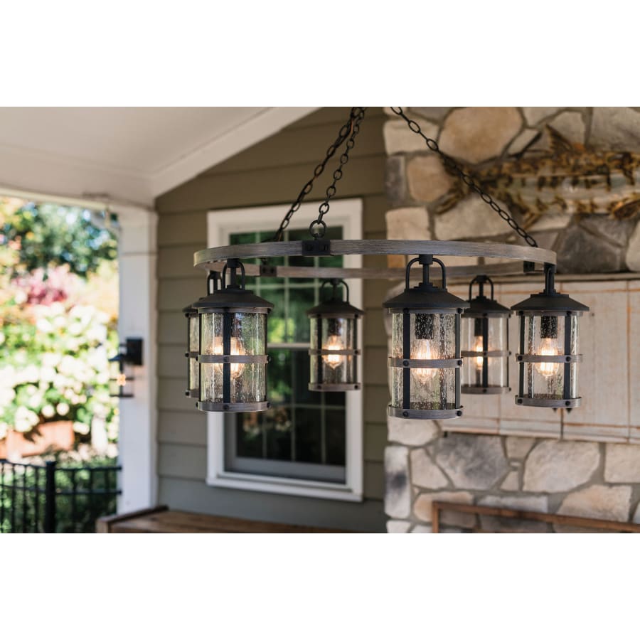 Hinkley Lighting Lakehouse 120v 6 Light 42" Wide Open Air Outdoor Chandelier with LED Bulbs Included