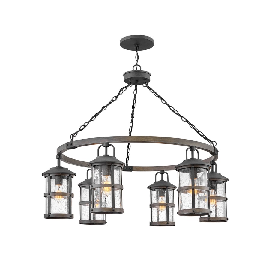 Hinkley Lighting Lakehouse 12v 21w 6 Light 42" Wide Open Air LED Outdoor Chandelier
