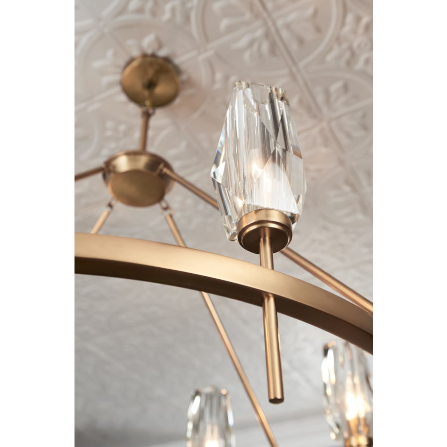 Hinkley Lighting Ana 8 Light 36" Wide Faceted Crystal Chandelier