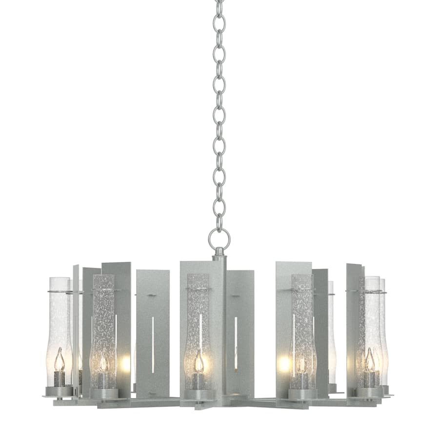Hubbardton Forge New Town 10 Light 30" Wide Chandelier