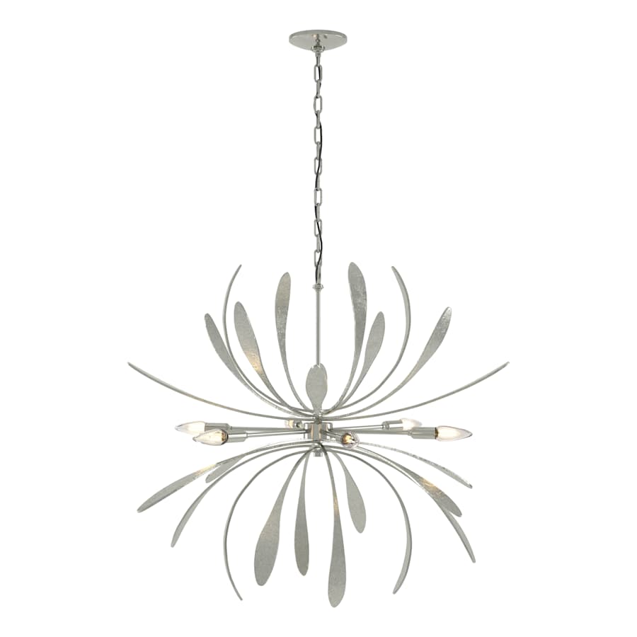 Hubbardton Forge Dahlia 6 Light 33" Wide Taper Candle Style Chandelier