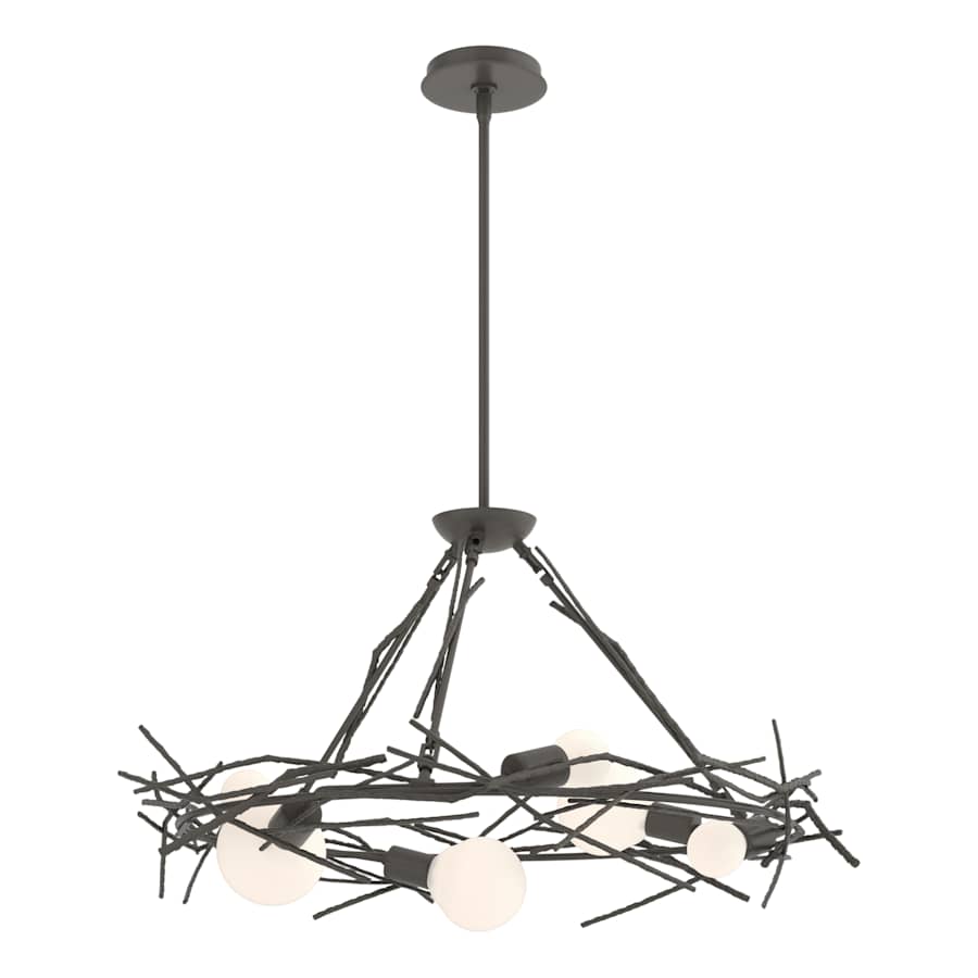 Hubbardton Forge Brindille 6 Light 37" Wide LED Abstract Pendant
