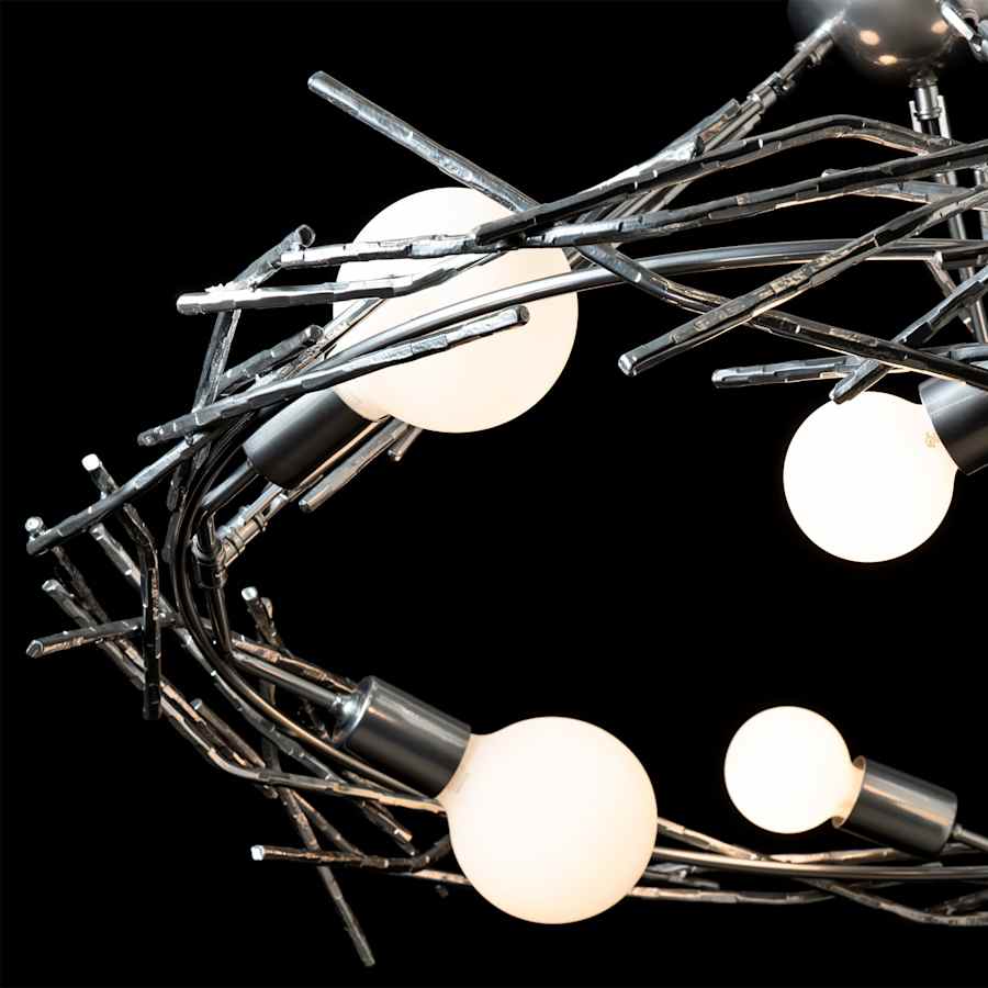 Hubbardton Forge Brindille 6 Light 37" Wide LED Abstract Pendant