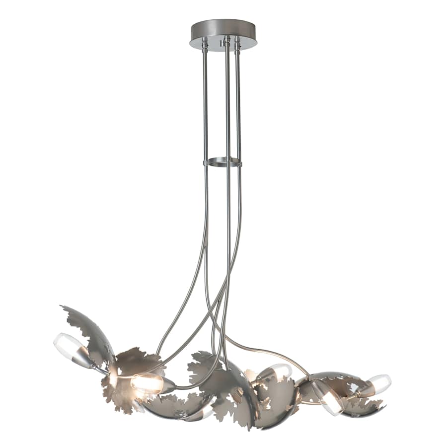 Hubbardton Forge Pangea 6 Light 48" Wide Abstract Linear Pendant