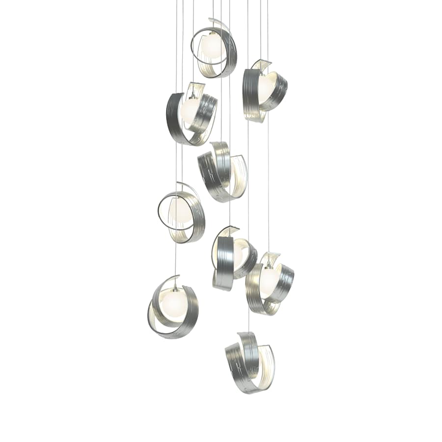 Hubbardton Forge Riza 9 Light 22" Wide Multi Light Pendant