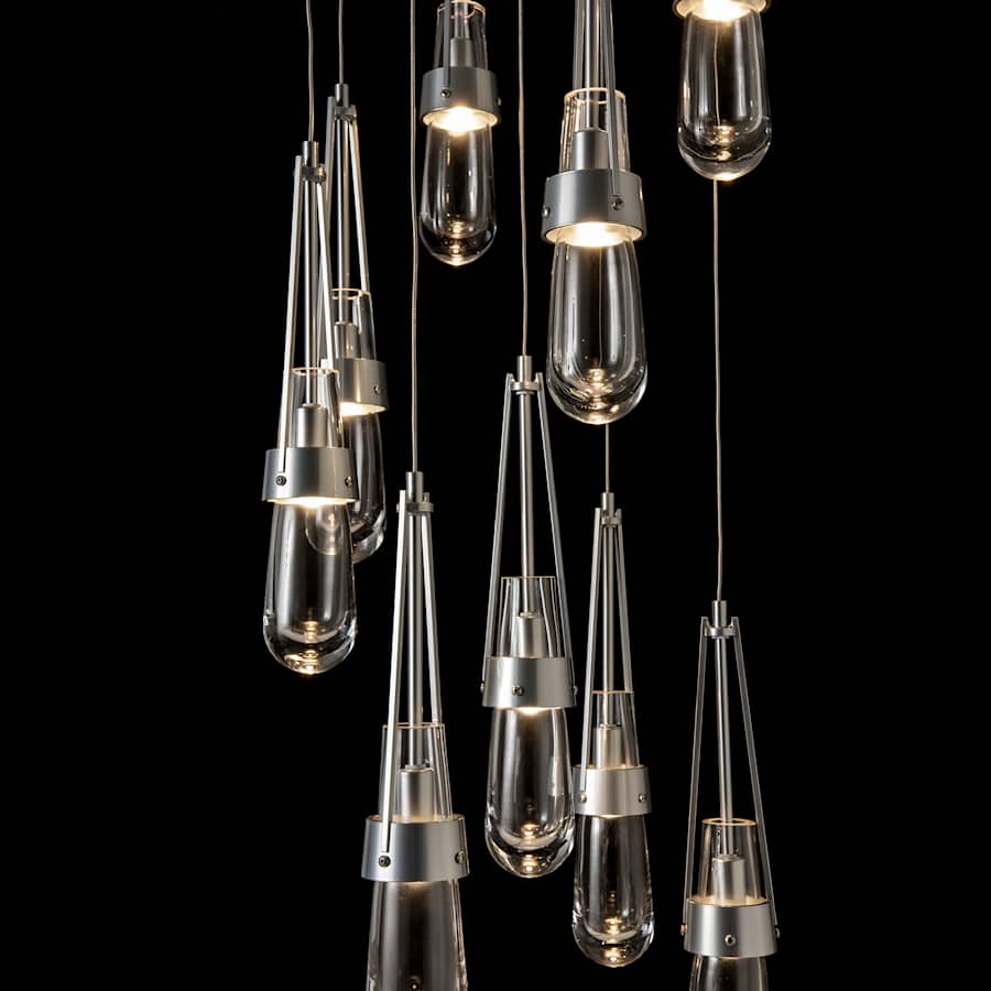 Hubbardton Forge Link 9 Light 21" Wide Multi Light Pendant