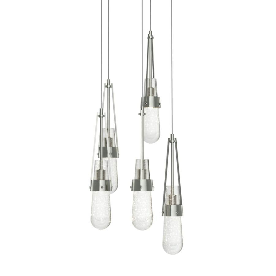 Hubbardton Forge Link 5 Light 13" Wide Multi Light Pendant