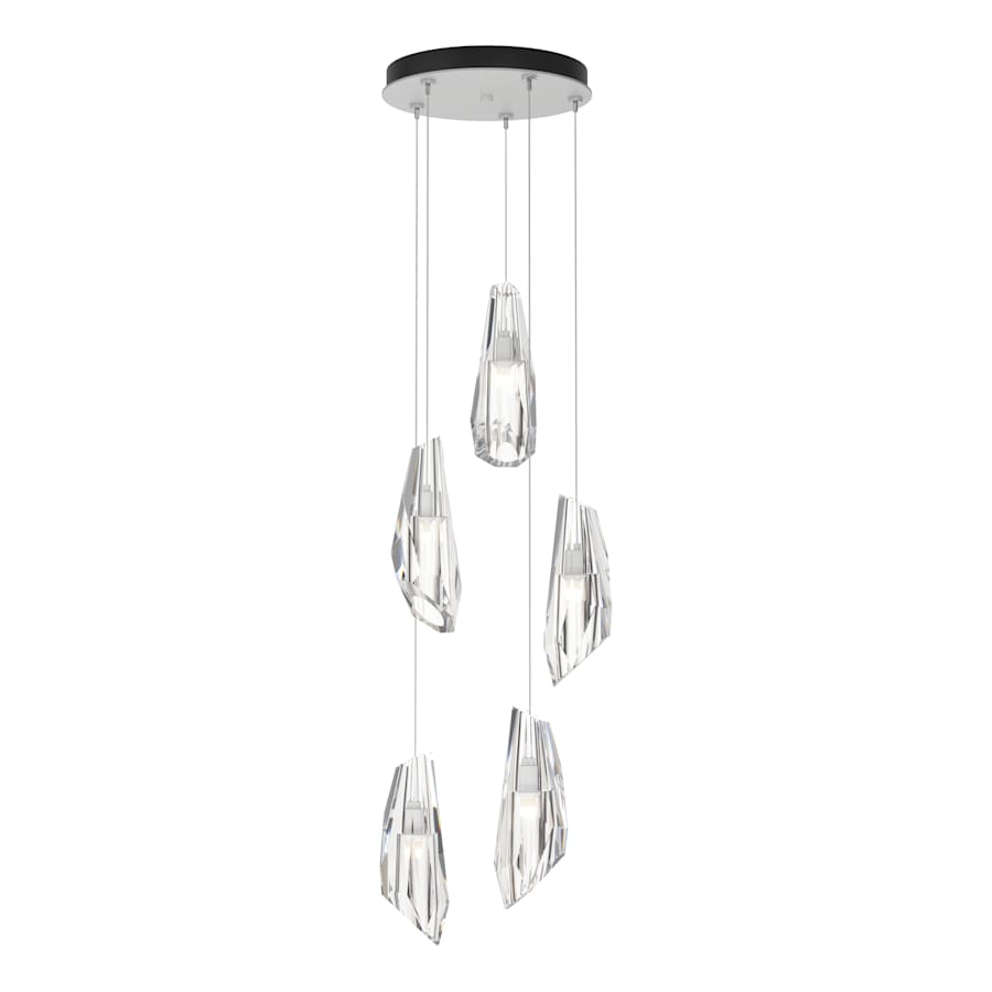 Hubbardton Forge Luma 5 Light 15" Wide Crystal Multi Light Pendant