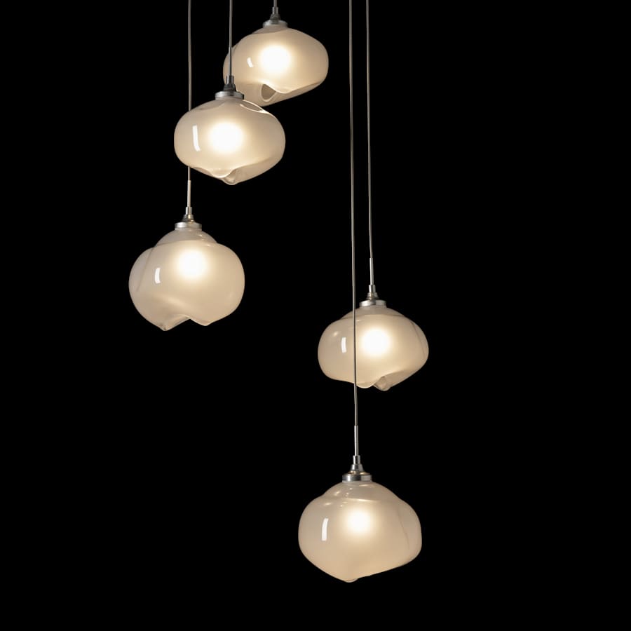 Hubbardton Forge Ume 5 Light 17" Wide Multi Light Pendant
