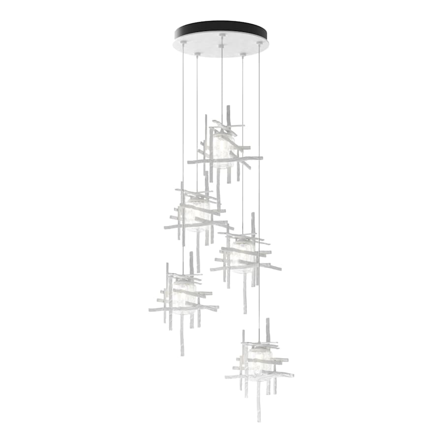 Hubbardton Forge Tura 5 Light 28" Wide Multi Light Pendant