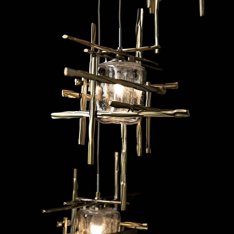 Hubbardton Forge Tura 5 Light 28" Wide Multi Light Pendant