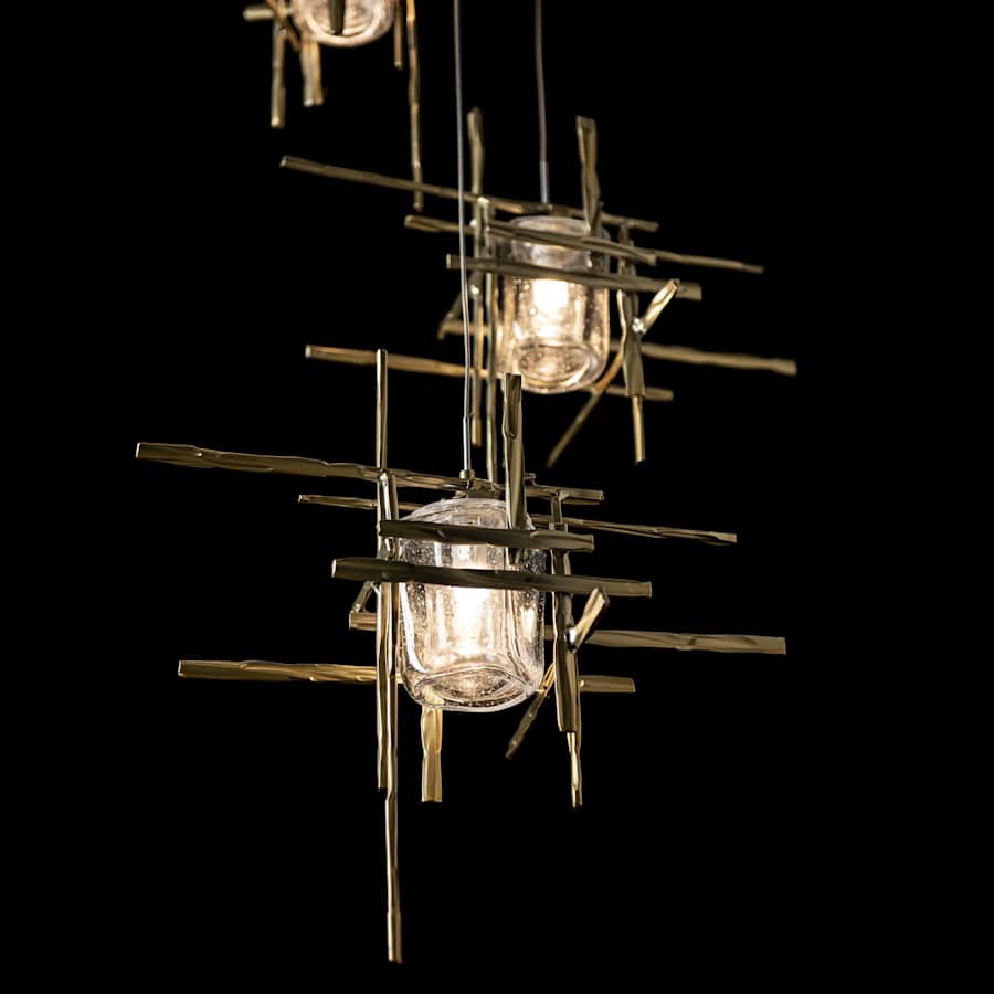 Hubbardton Forge Tura 5 Light 28" Wide Multi Light Pendant