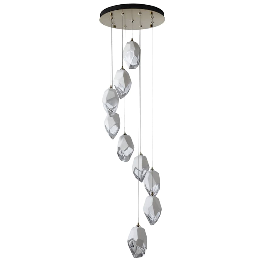 Hubbardton Forge Chrysalis 9 Light 21" Wide Multi Light Pendant