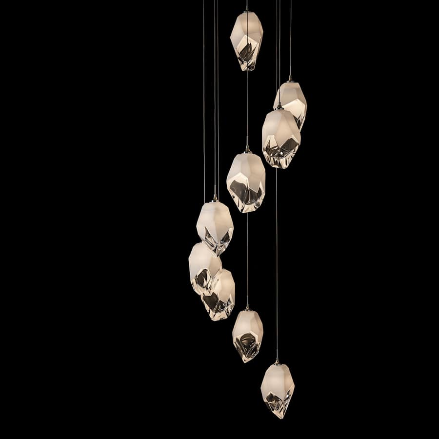 Hubbardton Forge Chrysalis 9 Light 21" Wide Multi Light Pendant