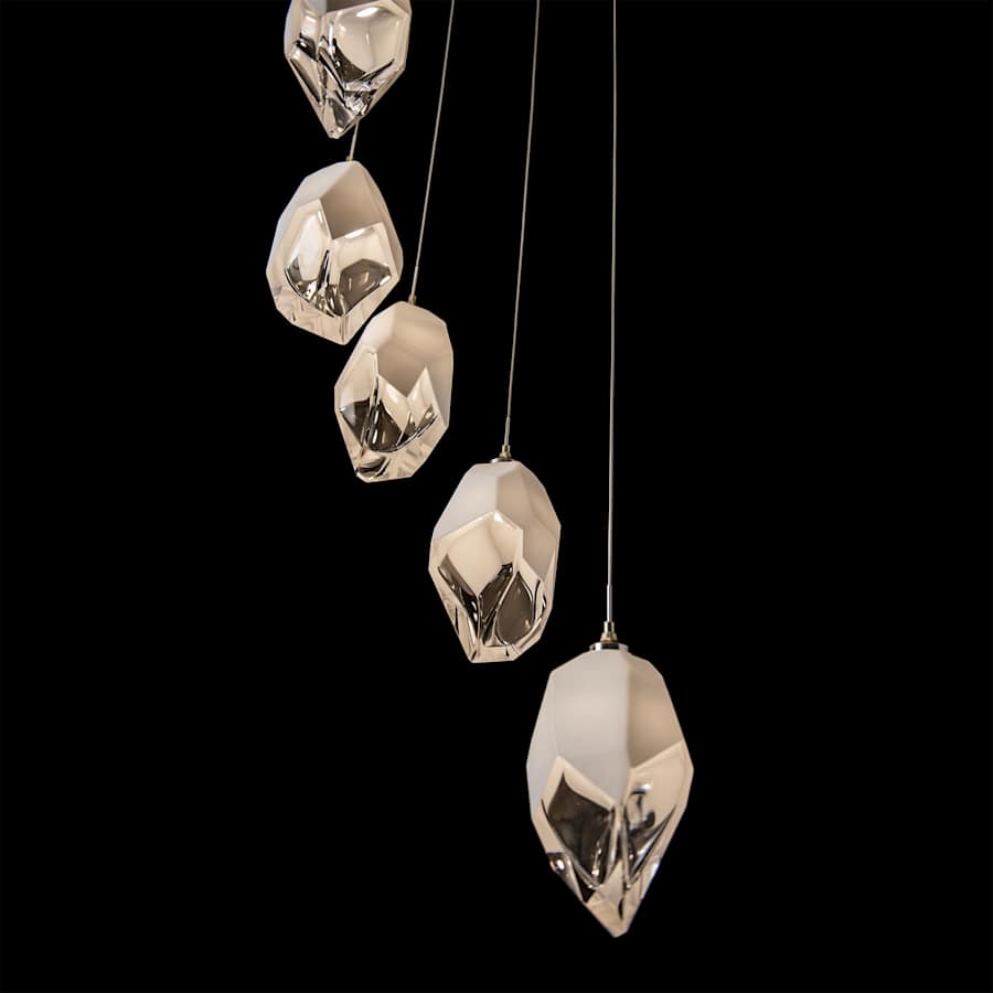 Hubbardton Forge Chrysalis 9 Light 21" Wide Multi Light Pendant