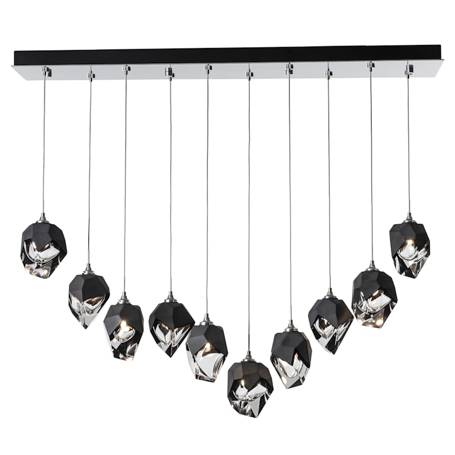 Hubbardton Forge Chrysalis 10 Light 45" Wide Linear Pendant