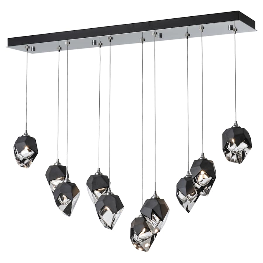 Hubbardton Forge Chrysalis 10 Light 45" Wide Linear Pendant