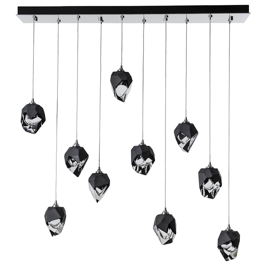 Hubbardton Forge Chrysalis 10 Light 45" Wide Linear Pendant
