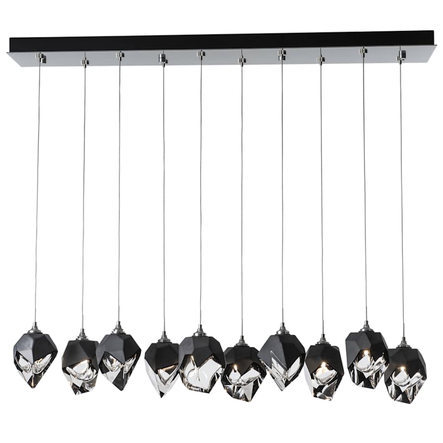 Hubbardton Forge Chrysalis 10 Light 45" Wide Linear Pendant