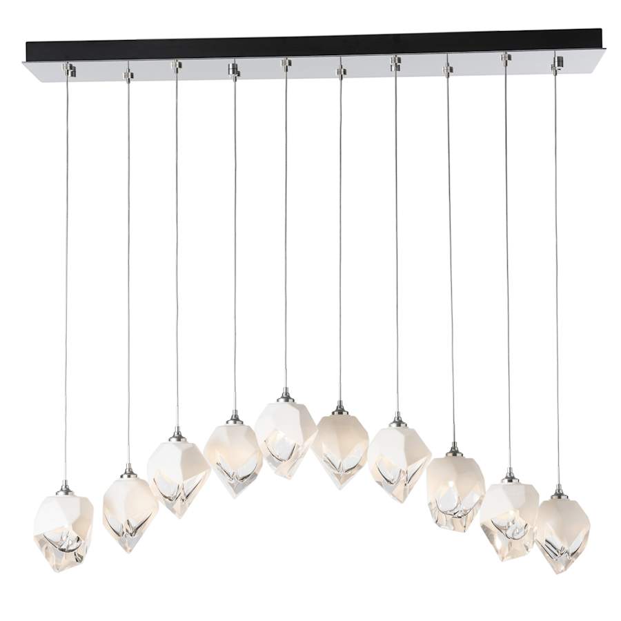 Hubbardton Forge Chrysalis 10 Light 45" Wide Linear Pendant
