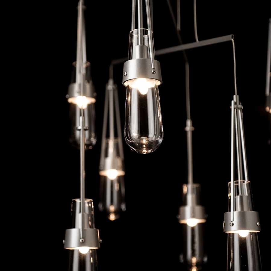 Hubbardton Forge Link 10 Light 35" Wide Multi Light Pendant