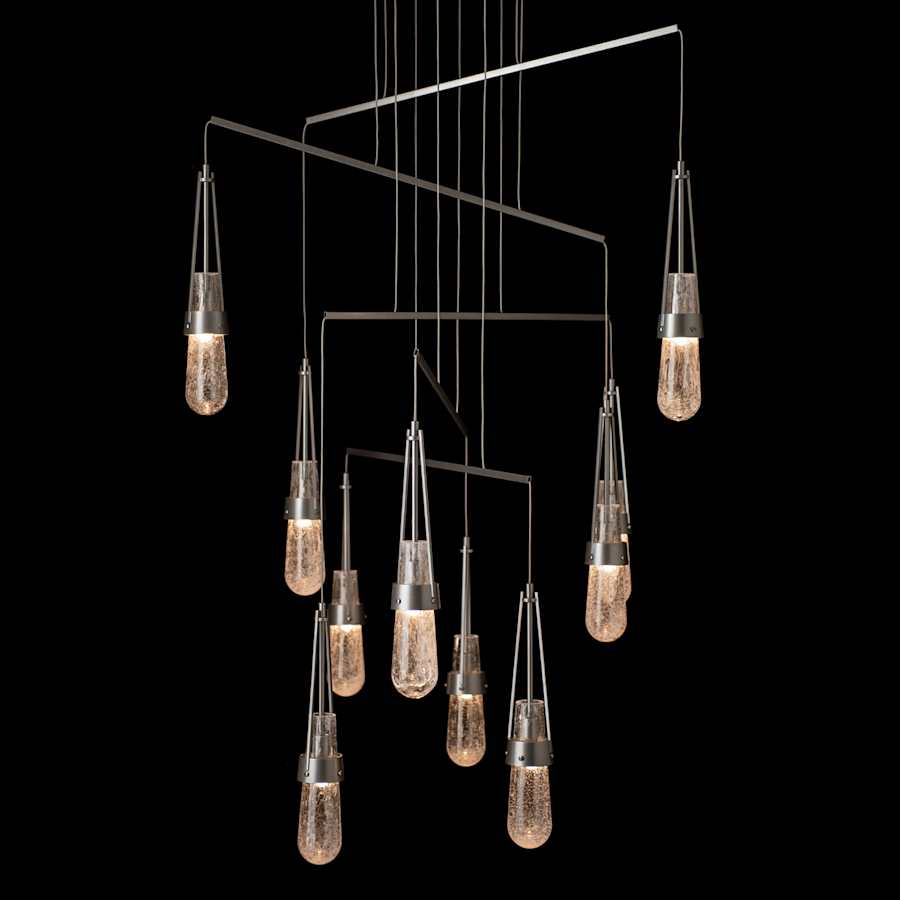 Hubbardton Forge Link 10 Light 35" Wide Multi Light Pendant